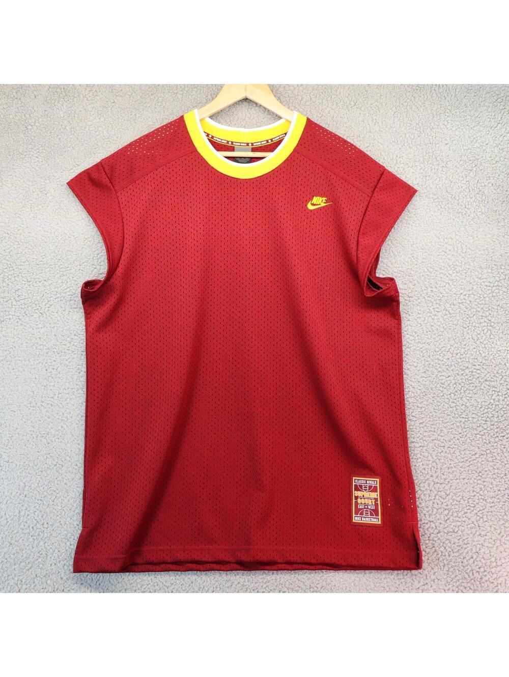 Nike Jersey Men XL Maroon NBA Nike Y2K FSU Redskins y2k